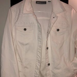 White Jean Jacket
